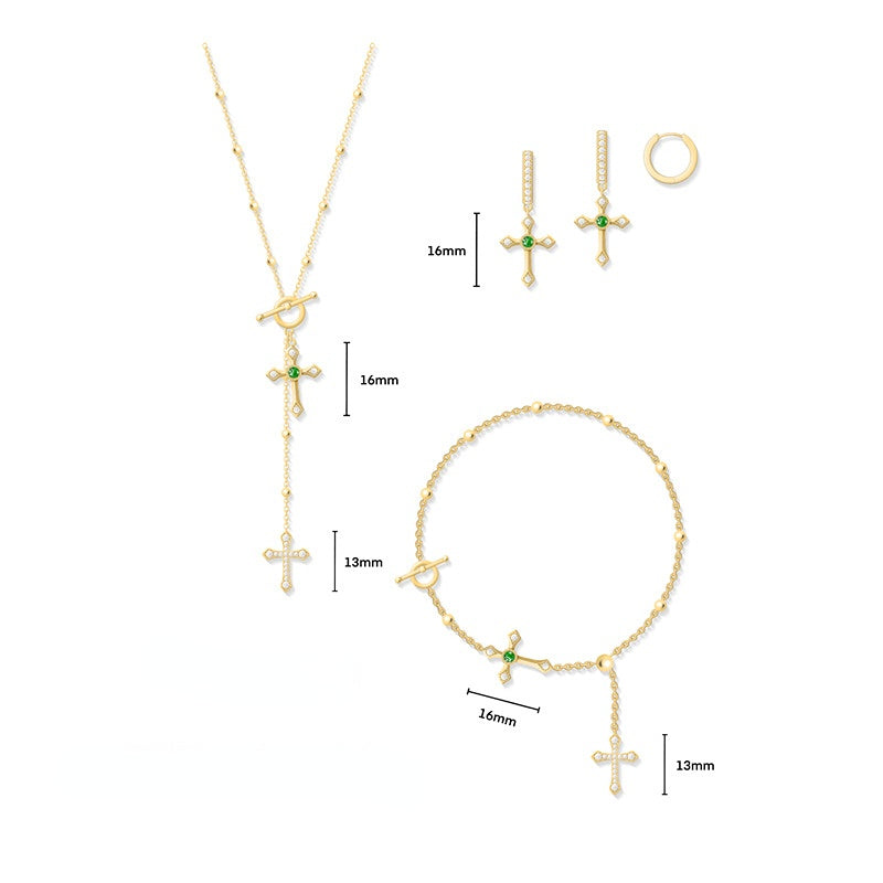 Venta al por mayor Collar De Cruz De Cobre